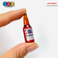 Miniature Beer Bottle Fake Food Drink Props Dollhouse Craft Supply 10pcs - Fake Food