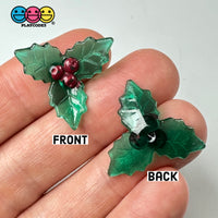 Mistletoe Mini Transparent Charm Christmas Resin Home Décor Accessories Cabochons 10Pcs Playcode3