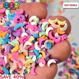 Moon Mix Pastel Fimo Fake Polymer Clay Sprinkles Confetti Funfetti Sprinkle