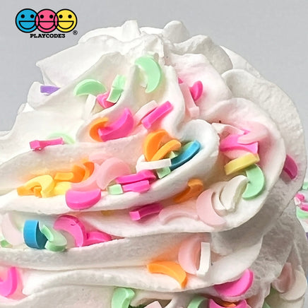 Moon Mix Pastel Fimo Fake Polymer Clay Sprinkles Confetti Funfetti Sprinkle