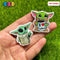 Yoda I Love Coffee Planar Baby Decoden Planars 10Pcs