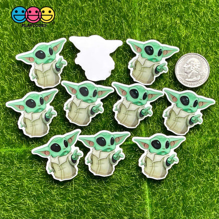 Yoda I Love Coffee Planar Baby Decoden Planars 10Pcs Yoda Force