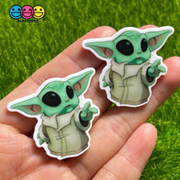 Yoda I Love Coffee Planar Baby Decoden Planars 10Pcs