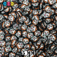 Movie Horror Creepy Clown Character Face Fake Clay Sprinkles Decoden Fimo Jimmies 5Mm/10Mm Playcode3