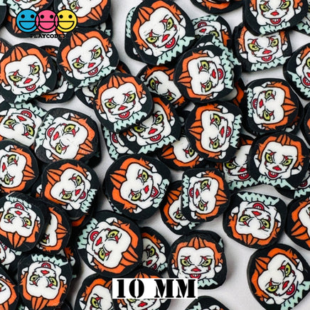 Movie Horror Creepy Clown Character Face Fake Clay Sprinkles Decoden Fimo Jimmies 5Mm/10Mm 10 Grams