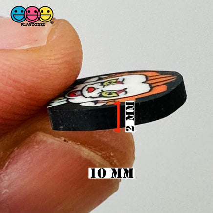 Movie Horror Creepy Clown Character Face Fake Clay Sprinkles Decoden Fimo Jimmies 5Mm/10Mm Playcode3