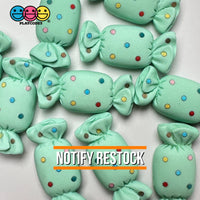 Multicolor Fake Candy Sweets Hot Pink Yellow Purple Green Blue Flatback Cabochons Decoden Charm