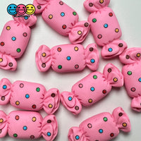 Multicolor Fake Candy Sweets Hot Pink Yellow Purple Green Blue Flatback Cabochons Decoden Charm