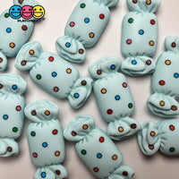 Multicolor Fake Candy Sweets Hot Pink Yellow Purple Green Blue Flatback Cabochons Decoden Charm