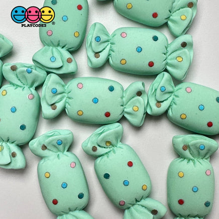 Multicolor Fake Candy Sweets Hot Pink Yellow Purple Green Blue Flatback Cabochons Decoden Charm