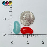 Multicolor Fake Colored Beans Hard Resin Food Prop - Limited Time Offer 100 Pcs