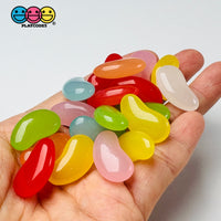 Multicolor Fake Colored Beans Hard Resin Food Prop - Limited Time Offer 100 Pcs