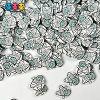Mummy Boy Fimo Slices Polymer Clay Fake Sprinkles Halloween Kawaii Funfetti 10/5 Mm Sprinkle