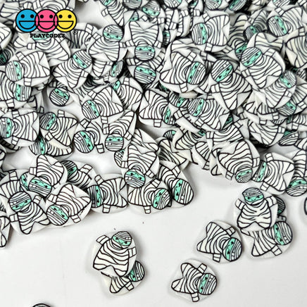 Mummy Boy Fimo Slices Polymer Clay Fake Sprinkles Halloween Kawaii Funfetti 10/5 Mm Sprinkle