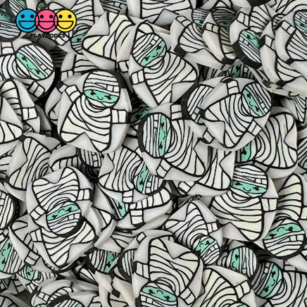 Mummy Boy Fimo Slices Polymer Clay Fake Sprinkles Halloween Kawaii Funfetti 10/5 Mm Sprinkle