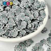 Mummy Boy Fimo Slices Polymer Clay Fake Sprinkles Halloween Kawaii Funfetti 10/5 Mm Sprinkle