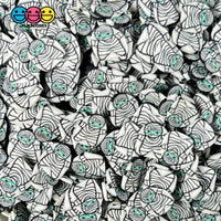 Mummy Boy Fimo Slices Polymer Clay Fake Sprinkles Halloween Kawaii Funfetti 10/5 Mm Sprinkle