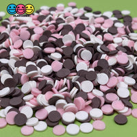 Neapolitan Ice Cream Mix Confetti Round Disc Fake Sprinkles Decoden Jimmies 20 Grams Sprinkle
