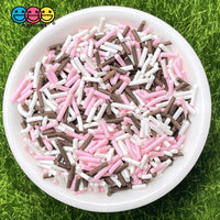 Neapolitan Mix Theme Fake Sprinkles Decoden Jimmies Sprinkle