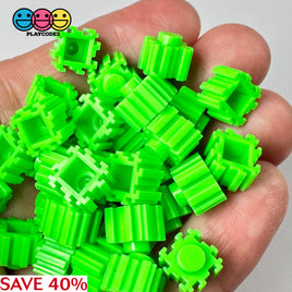 Neon Green Micro Diamond Building Blocks Crunchy Slime Crunch 200 Pcs Playcode3 Llc Charm