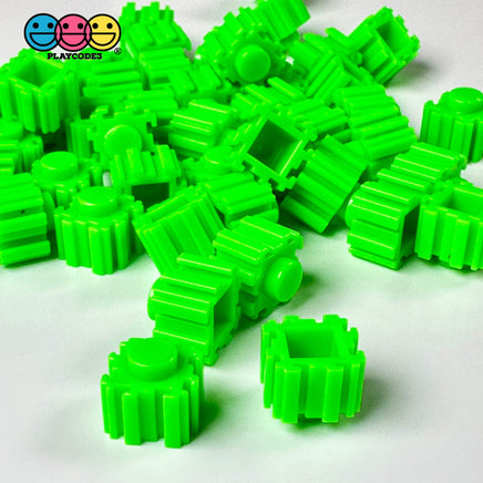 Neon Green Micro Diamond Building Blocks Crunchy Slime Crunch 200 Pcs Playcode3 Llc Charm