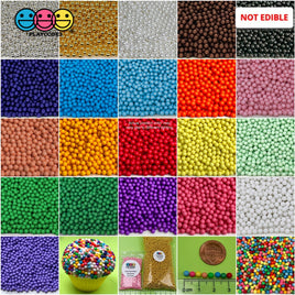 Nonpareil Acrylic Caviar Beads Faux Sprinkles Decoden Funfetti Jimmies Resin 20 Colors 4Mm Bead
