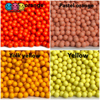 Nonpareil Caviar Beads Faux Sprinkles 4Mm Decoden Funfetti Jimmies Resin 20 Colors Bead