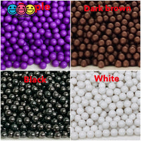 Nonpareil Caviar Beads Faux Sprinkles 4Mm Decoden Funfetti Jimmies Resin 20 Colors Bead