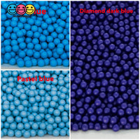 Nonpareil Caviar Beads Faux Sprinkles 4Mm Decoden Funfetti Jimmies Resin 20 Colors Bead