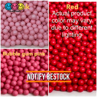 Nonpareil Caviar Beads Faux Sprinkles Decoden Funfetti Jimmies Resin 20 Colors 4Mm Bead