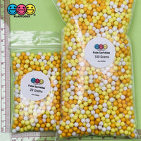 Nonpareil Faux Beads Candy Corn Halloween Fake Food Decoden Bead
