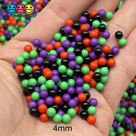 Nonpareil Faux Beads Halloween Theme Colors Decoden Bead