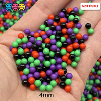 Nonpareil Faux Beads Halloween Theme Colors Decoden Bead