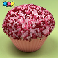 Nonpareil Faux Beads Valentines Red Velvet Mix Decoden Bead
