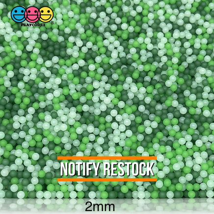 Nonpareil Faux Beads Saint Patrick’s Day Holiday Mix Decoden