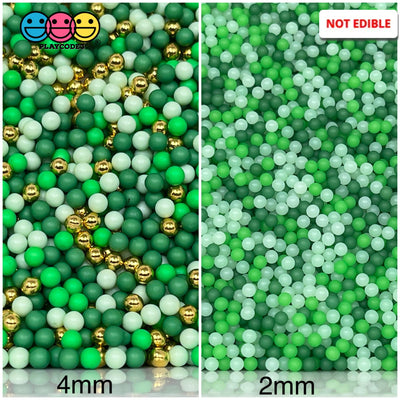 Nonpareil Faux Beads Saint Patrick’s Day Holiday Mix Decoden