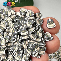 Nutcracker Suite Face Fimo Slices Polymer Clay Fake Sprinkles Christmas Funfetti 10/5 Mm Playcode3