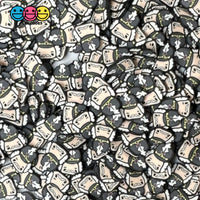 Nutcracker Suite Face Fimo Slices Polymer Clay Fake Sprinkles Christmas Funfetti 10/5 Mm Playcode3