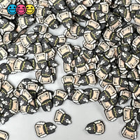 Nutcracker Suite Face Fimo Slices Polymer Clay Fake Sprinkles Christmas Funfetti 10/5 Mm Playcode3