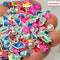 Ocean Sea Mermaid Festival Summer Vacation Fish Shells Stars Rhine Stone Beads Fake Clay Sprinkles