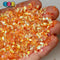 Orange 100G Bingsu Beads Slime Crunchy Iridescent Crafting Supplies Cut Plastic Straws Playcode3 Llc