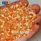 Orange 100G Bingsu Beads Slime Crunchy Iridescent Crafting Supplies Cut Plastic Straws Playcode3 Llc