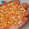 Orange 500G Bingsu Beads Slime Crunchy Iridescent Crafting Supplies Cut Plastic Straws Bulk Item