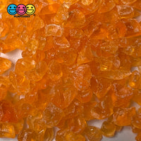 Silica Acrylic Sand Slime Filler Orange Fake Food