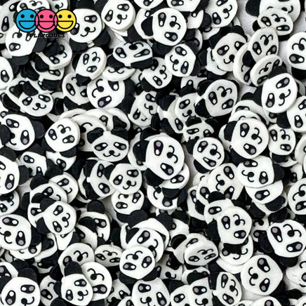 Panda Kawaii Animal 5Mm Fake Clay Sprinkles Decoden Fimo Jimmies 10 Grams Sprinkle
