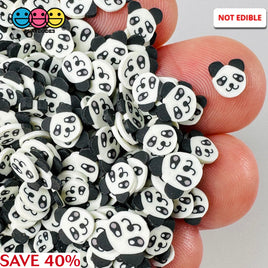 Panda Kawaii Animal 5Mm Fake Clay Sprinkles Decoden Fimo Jimmies Sprinkle