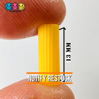 Pasta Macaroni Small Charms Fake Food Realistic Cabochons 100 Pcs