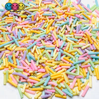 Pastel Color Easter Blue Purple Orange Yellow Green Pink Mixes Holiday 5mm Fake Clay Sprinkles Decoden Fimo Jimmies