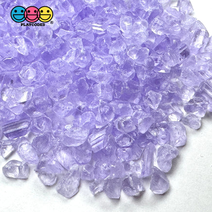 Pastel Purple Silica Acrylic Sand 100 Grams Slime Filler Fake Lava Rock Candy Sprinkle
