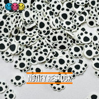 Paw Animal Black Dog Paws Fimo Slices Fake Clay Sprinkles Decoden Jimmies Funfetti 20 Grams Sprinkle